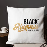 Load image into Gallery viewer, Heavy On The Black Premium Pillow - Alumnus
